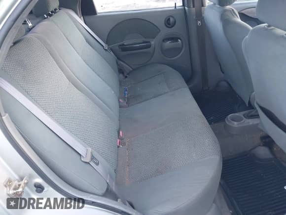 2005 Chevrolet Aveo LT with VIN KL1TG52675B372624, listed as a IAAI auction lot 41313277 with 124,125 mi miles and . Bid and sale history available at DreamBid. Image 8.