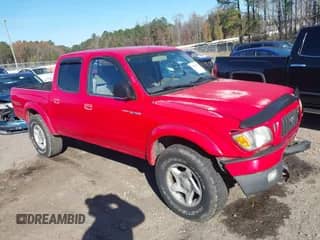 2001 Toyota Tacoma PreRunner with VIN 5TEGN92NX1Z813490, listed as a IAAI auction lot 40990223 with 314,293 mi miles and . Bid and sale history available at DreamBid. Image 1.