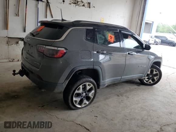 2021 Jeep Compass Limited with VIN 3C4NJDCB1MT525911, listed as a Copart auction lot 63296875 with Not provided miles and Salvage title. Bid and sale history available at DreamBid. Image 3.