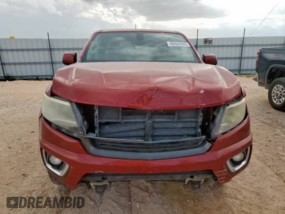 2015 Chevrolet Colorado 2WD Z71 with VIN 1GCGSCE38F1134111, listed as a Copart auction lot 65525045 with 114,283 mi miles and Salvage title. Bid and sale history available at DreamBid. Image 5.