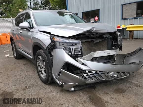 2021 Hyundai Santa Fe SEL with VIN 5NMS2DAJXMH348055, listed as a Copart auction lot 69073235 with 47,402 mi miles and Salvage title. Bid and sale history available at DreamBid. Image 13.
