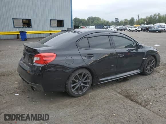 2017 Subaru WRX with VIN JF1VA1B68H9824819, listed as a Copart auction lot 80491755 with 100,494 mi miles and Salvage title. Bid and sale history available at DreamBid. Image 3.