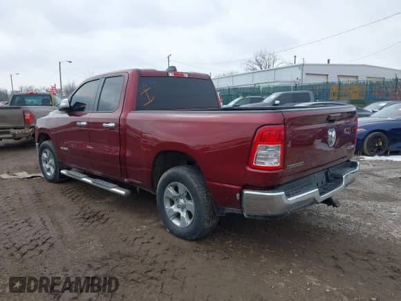 2022 Ram 1500 Big Horn with VIN 1C6RRFBG4NN263670, listed as a IAAI auction lot 41598066 with 49,999 mi miles and . Bid and sale history available at DreamBid. Image 3.