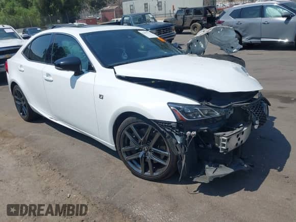 2019 Lexus IS 300 z VIN JTHBA1D25K5099975, wystawiony jako IAAI lot #42896121 z przebiegiem Nie podano mil oraz . Historia ofert i sprzedaży dostępna na DreamBid. Obrazek 1.