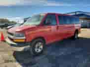 2012 Chevrolet Express Passenger 1LT with VIN 1GAZG1FA2C1182672, listed as a Copart auction lot 82730535 with 183,286 mi miles and Non repairable. Bid and sale history available at DreamBid. Image 1.