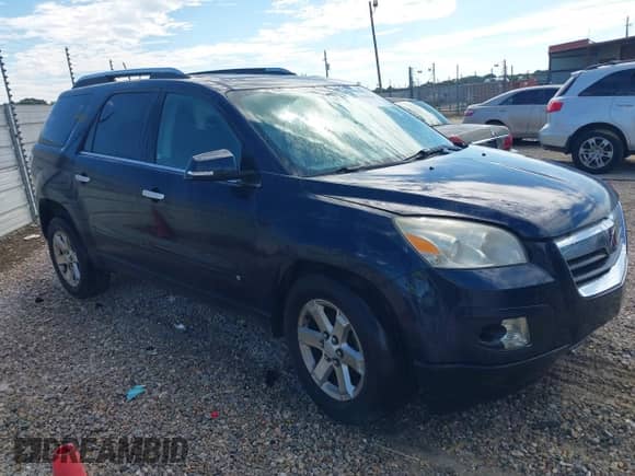 2007 Saturn Outlook XR with VIN 5GZER23787J172599, listed as a IAAI auction lot 43035697 with 184,580 mi miles and . Bid and sale history available at DreamBid. Image 1.