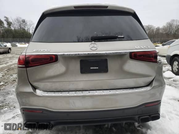 2021 Mercedes-Benz GLS 63 AMG with VIN 4JGFF8KE4MA367320, listed as a Copart auction lot 89048485 with 57,920 mi miles and Salvage title. Bid and sale history available at DreamBid. Image 6.
