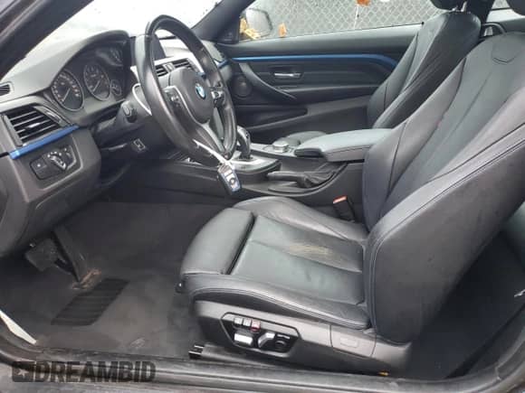 2017 BMW 4 Series 430i xDrive with VIN WBA4R9C34HK878724, listed as a Copart auction lot 81706295 with 83,718 mi miles and Clean title. Bid and sale history available at DreamBid. Image 7.