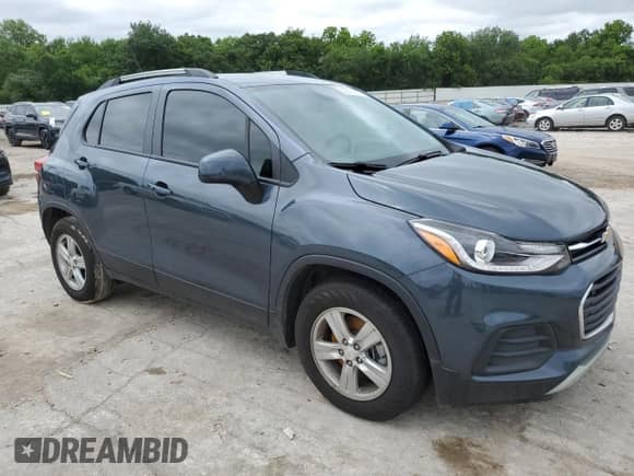 2022 Chevrolet Trax LT с VIN KL7CJLSM8NB559509, выставлен на аукционе Copart как лот 58943415 с пробегом 38 683 миль миль и Списание • Salvage title. История ставок и продаж доступна на DreamBid. Изображение 4.