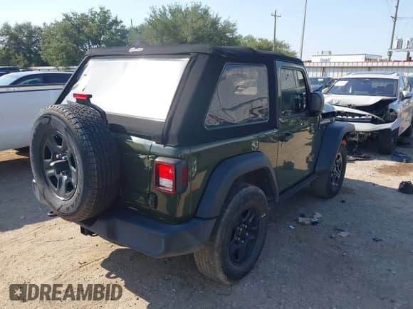 2021 Jeep Wrangler Sport S с VIN 1C4HJXAG1MW655503, выставлен на аукционе IAAI как лот 43205085 с пробегом 27 574 миль миль и . История ставок и продаж доступна на DreamBid. Изображение 4.