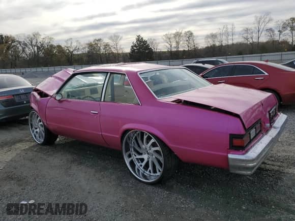 1980 Chevrolet Malibu с VIN 1W27KAB497299, выставлен на аукционе Copart как лот 50526525 с пробегом 2 097 миль миль и На запчасти • Non repairable. История ставок и продаж доступна на DreamBid. Изображение 2.