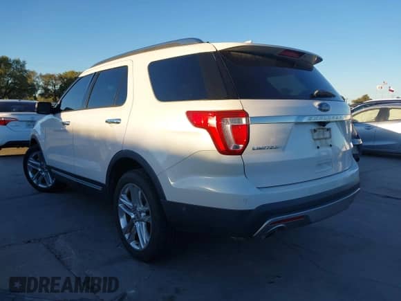 2017 Ford Explorer Limited z VIN 1FM5K7F84HGB52576, wystawiony jako IAAI lot #43584022 z przebiegiem 53 319 mil mil oraz . Historia ofert i sprzedaży dostępna na DreamBid. Obrazek 3.