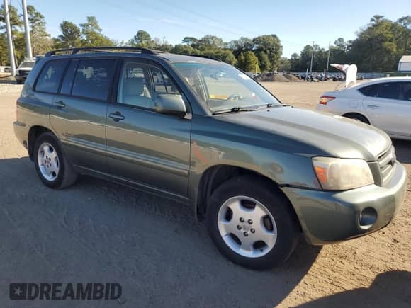 2006 Toyota Highlander Limited with VIN JTEDP21A560115147, listed as a Copart auction lot 90223095 with 222,350 mi miles and Salvage title. Bid and sale history available at DreamBid. Image 4.