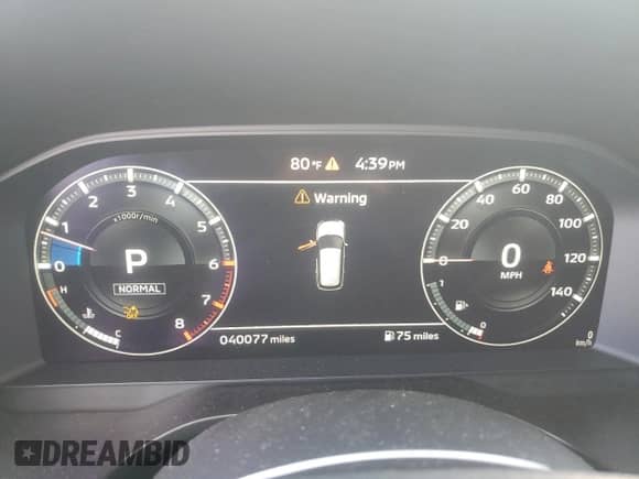 2023 Mitsubishi Outlander SE with VIN JA4J4UA89PZ033342, listed as a Copart auction lot 71394845 with 40,077 mi miles and Clean title. Bid and sale history available at DreamBid. Image 9.