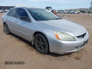 2003 Honda Accord EX z VIN JHMCM55683C083559, wystawiony jako IAAI lot #43018520 z przebiegiem 331 795 mil mil oraz . Historia ofert i sprzedaży dostępna na DreamBid. Obrazek 1.