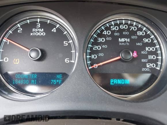 2012 Chevrolet Tahoe LTZ with VIN 1GNSKCE05CR177535, listed as a IAAI auction lot 42149054 with 184,830 mi miles and . Bid and sale history available at DreamBid. Image 7.