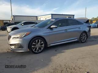 2015 Hyundai Sonata Limited с VIN 5NPE34AB2FH118163, выставлен на аукционе Copart как лот 81518755 с пробегом 146 253 миль миль и Списание • Salvage title. История ставок и продаж доступна на DreamBid. Изображение 1.