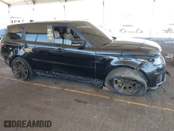 2018 Land Rover Range Rover Sport HSE with VIN SALWR2RV1JA809621, listed as a IAAI auction lot 43139205 with 77,121 mi miles and . Bid and sale history available at DreamBid. Image 13.