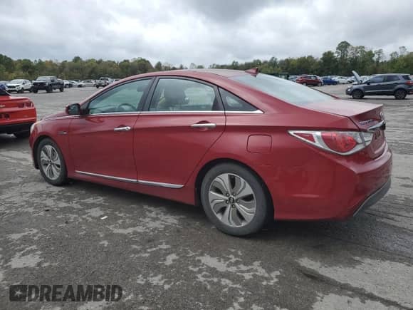 2013 Hyundai Sonata with VIN KMHEC4A49DA094803, listed as a Copart auction lot 81466185 with 99,725 mi miles and Salvage title. Bid and sale history available at DreamBid. Image 2.