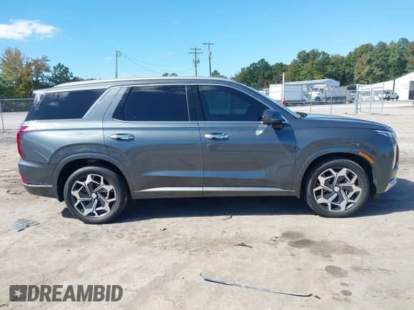 2021 Hyundai Palisade Calligraphy z VIN KM8R7DHEXMU329339, wystawiony jako IAAI lot #43375734 z przebiegiem 39 429 mil mil oraz . Historia ofert i sprzedaży dostępna na DreamBid. Obrazek 13.