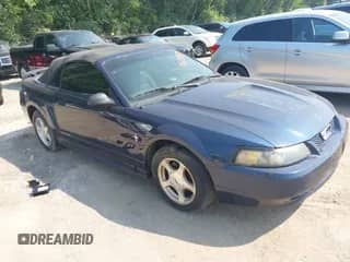 2001 Ford Mustang Deluxe with VIN 1FAFP44411F187716, listed as a IAAI auction lot 43000999 with 158,465 mi miles and . Bid and sale history available at DreamBid. Image 1.