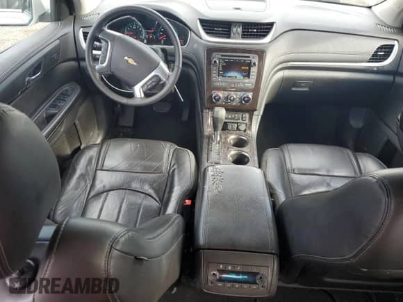 2016 Chevrolet Traverse LTZ with VIN 1GNKVJKD6GJ272130, listed as a Copart auction lot 84402015 with 128,325 mi miles and Salvage title. Bid and sale history available at DreamBid. Image 8.