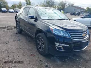 2017 Chevrolet Traverse LT z VIN 1GNKRHKD1HJ149950, wystawiony jako IAAI lot #43384455 z przebiegiem 159 126 mil mil oraz . Historia ofert i sprzedaży dostępna na DreamBid. Obrazek 1.