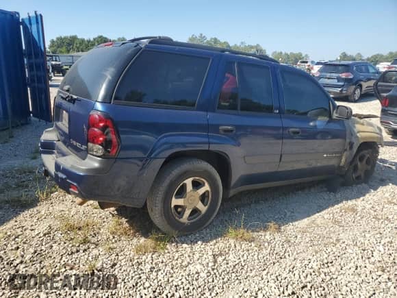 2004 Chevrolet TrailBlazer LS z VIN 1GNDS13S742304023, wystawiony jako Copart lot #80335735 z przebiegiem Nie podano mil oraz Szkoda całkowita • Salvage title. Historia ofert i sprzedaży dostępna na DreamBid. Obrazek 3.