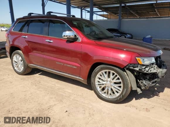 2017 Jeep Grand Cherokee Summit с VIN 1C4RJFJT6HC942676, выставлен на аукционе Copart как лот 61034795 с пробегом 90 133 миль миль и Списание • Salvage title. История ставок и продаж доступна на DreamBid. Изображение 4.