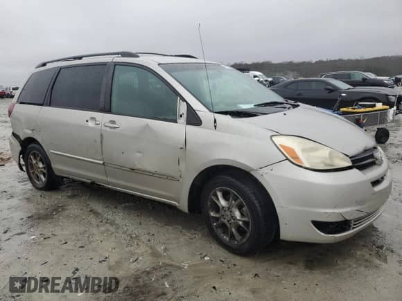 2005 Toyota Sienna LE with VIN 5TDBA23C95S052268, listed as a Copart auction lot 44777085 with Not provided miles and Salvage title. Bid and sale history available at DreamBid. Image 4.