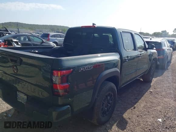 2023 Nissan Frontier S with VIN 1N6ED1EK2PN627741, listed as a IAAI auction lot 42702583 with 35,916 mi miles and . Bid and sale history available at DreamBid. Image 4.