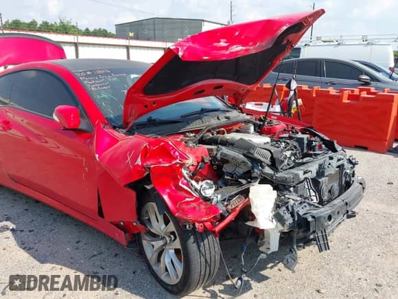 2015 Hyundai Genesis Coupe Ultimate with VIN KMHHU6KJ3FU123255, listed as a IAAI auction lot 42866169 with 97,371 mi miles and . Bid and sale history available at DreamBid. Image 6.