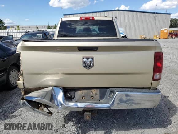 2011 Ram 1500 ST with VIN 1D7RB1GK9BS577010, listed as a Copart auction lot 54972965 with 214,195 mi miles and Salvage title. Bid and sale history available at DreamBid. Image 6.
