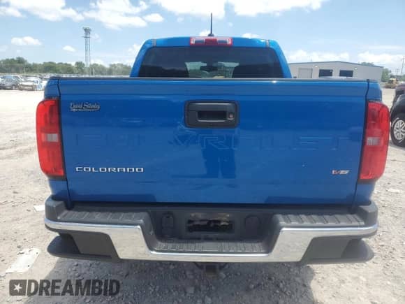 2022 Chevrolet Colorado 2WD Work Truck z VIN 1GCGSBEN1N1327002, wystawiony jako Copart lot #60754955 z przebiegiem 91 888 mil mil oraz Szkoda całkowita • Salvage title. Historia ofert i sprzedaży dostępna na DreamBid. Obrazek 6.