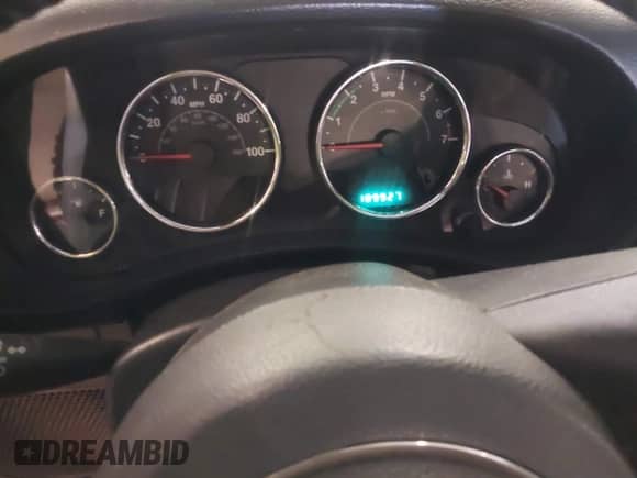 2012 Jeep Wrangler Arctic with VIN 1C4AJWBG9CL233232, listed as a IAAI auction lot 42282805 with 109,927 mi miles and . Bid and sale history available at DreamBid. Image 7.