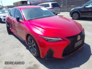 2021 Lexus IS 350 F Sport z VIN JTHGZ1B21M5047800, wystawiony jako IAAI lot #42618974 z przebiegiem 34 815 mil mil oraz . Historia ofert i sprzedaży dostępna na DreamBid. Obrazek 1.