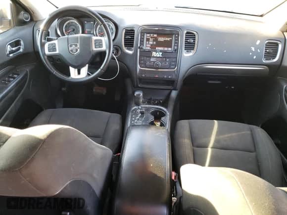 2013 Dodge Durango SXT with VIN 1C4RDHAG4DC539733, listed as a Copart auction lot 84739235 with 258,028 mi miles and Salvage title. Bid and sale history available at DreamBid. Image 8.