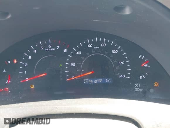 2010 Toyota Camry with VIN 4T1BF3EK4AU554831, listed as a IAAI auction lot 43217175 with 243,910 mi miles and . Bid and sale history available at DreamBid. Image 7.