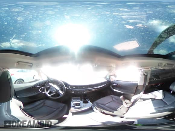 2017 Audi Q7 Premium Plus with VIN WA1LAAF73HD025459, listed as a Copart auction lot 62932955 with 105,429 mi miles and Salvage title. Bid and sale history available at DreamBid. Image 14.