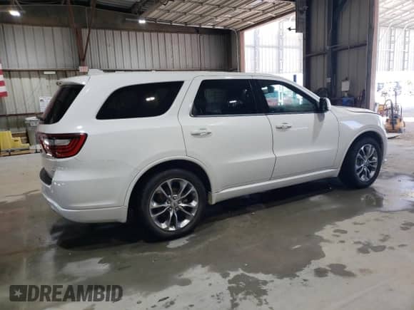 2019 Dodge Durango GT Plus with VIN 1C4RDHDG9KC721324, listed as a Copart auction lot 68308555 with 171,999 mi miles and Salvage title. Bid and sale history available at DreamBid. Image 3.