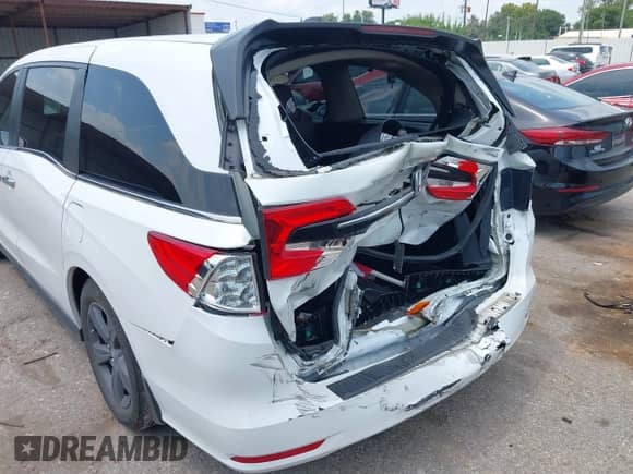 2021 Honda Odyssey EX с VIN 5FNRL6H51MB022260, выставлен на аукционе IAAI как лот 43035246 с пробегом 48 919 миль миль и . История ставок и продаж доступна на DreamBid. Изображение 6.