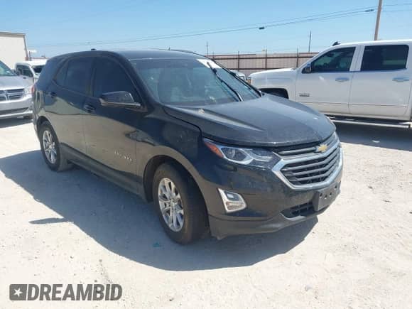 2021 Chevrolet Equinox LS z VIN 2GNAXHEV1M6128772, wystawiony jako IAAI lot #42766845 z przebiegiem Nie podano mil oraz . Historia ofert i sprzedaży dostępna na DreamBid. Obrazek 1.