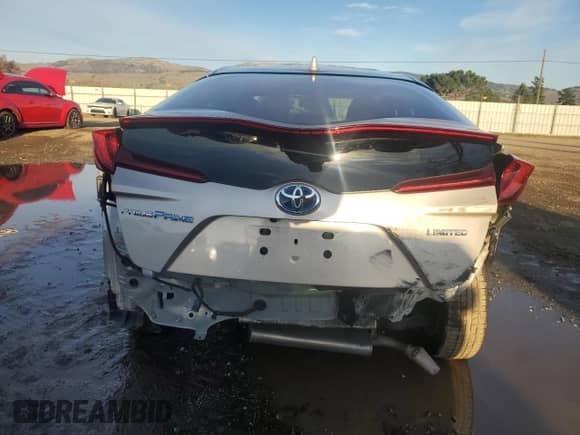 2022 Toyota Prius Limited with VIN JTDKAMFPXN3210371, listed as a Copart auction lot 87244264 with 55,591 mi miles and Salvage title. Bid and sale history available at DreamBid. Image 6.