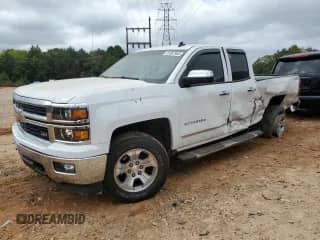 2014 Chevrolet Silverado 1500 LTZ with VIN 1GCVKSEC1EZ213590, listed as a Copart auction lot 81867965 with 177,282 mi miles and Salvage title. Bid and sale history available at DreamBid. Image 1.