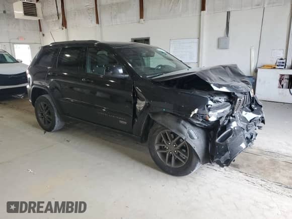 2016 Jeep Grand Cherokee Laredo с VIN 1C4RJFAG1GC469674, выставлен на аукционе Copart как лот 80157595 с пробегом 89 460 миль миль и Списание • Salvage title. История ставок и продаж доступна на DreamBid. Изображение 4.