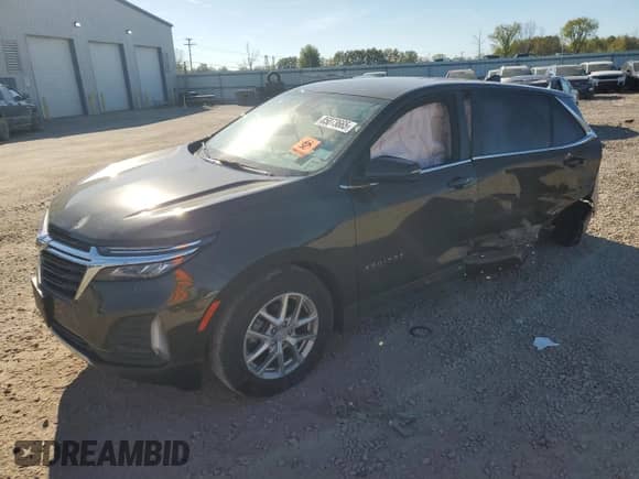 2023 Chevrolet Equinox LT с VIN 3GNAXUEG0PL150594, выставлен на аукционе Copart как лот 85073665 с пробегом 51 298 миль миль и Списание • Salvage title. История ставок и продаж доступна на DreamBid. Изображение 1.