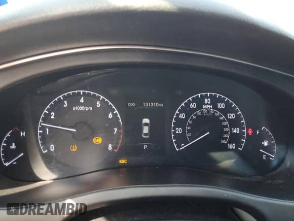 2014 Hyundai Genesis 3.8L with VIN KMHGC4DD4EU262156, listed as a Copart auction lot 80200915 with 131,310 mi miles and Salvage title. Bid and sale history available at DreamBid. Image 9.