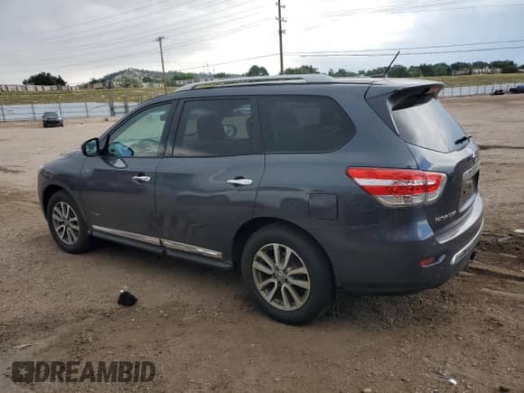 2014 Nissan Pathfinder SV Hybrid z VIN 5N1CR2MM5EC642694, wystawiony jako Copart lot #65499165 z przebiegiem 146 064 mil mil oraz Czysty tytuł • Clean title. Historia ofert i sprzedaży dostępna na DreamBid. Obrazek 2.