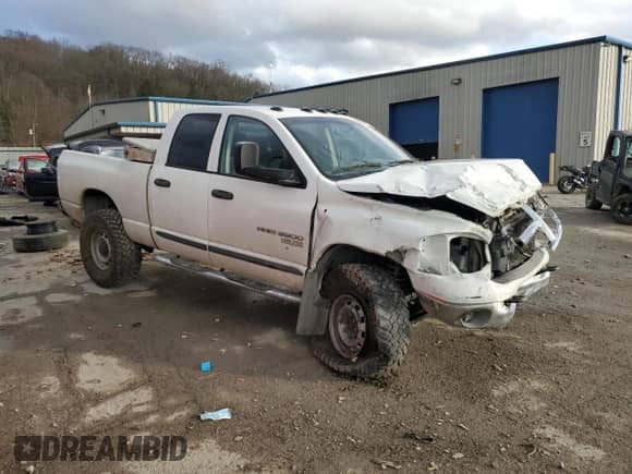2005 Dodge 3500 SLT with VIN 3D7LS38C65G759977, listed as a Copart auction lot 80348424 with Not provided miles and Salvage title. Bid and sale history available at DreamBid. Image 4.