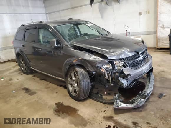 2016 Dodge Journey Crossroad with VIN 3C4PDDGG3GT210747, listed as a Copart auction lot 63998745 with 105,387 mi miles and Clean title. Bid and sale history available at DreamBid. Image 4.